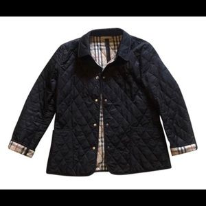 Burberry Black Quilted Jacket (Authentic)